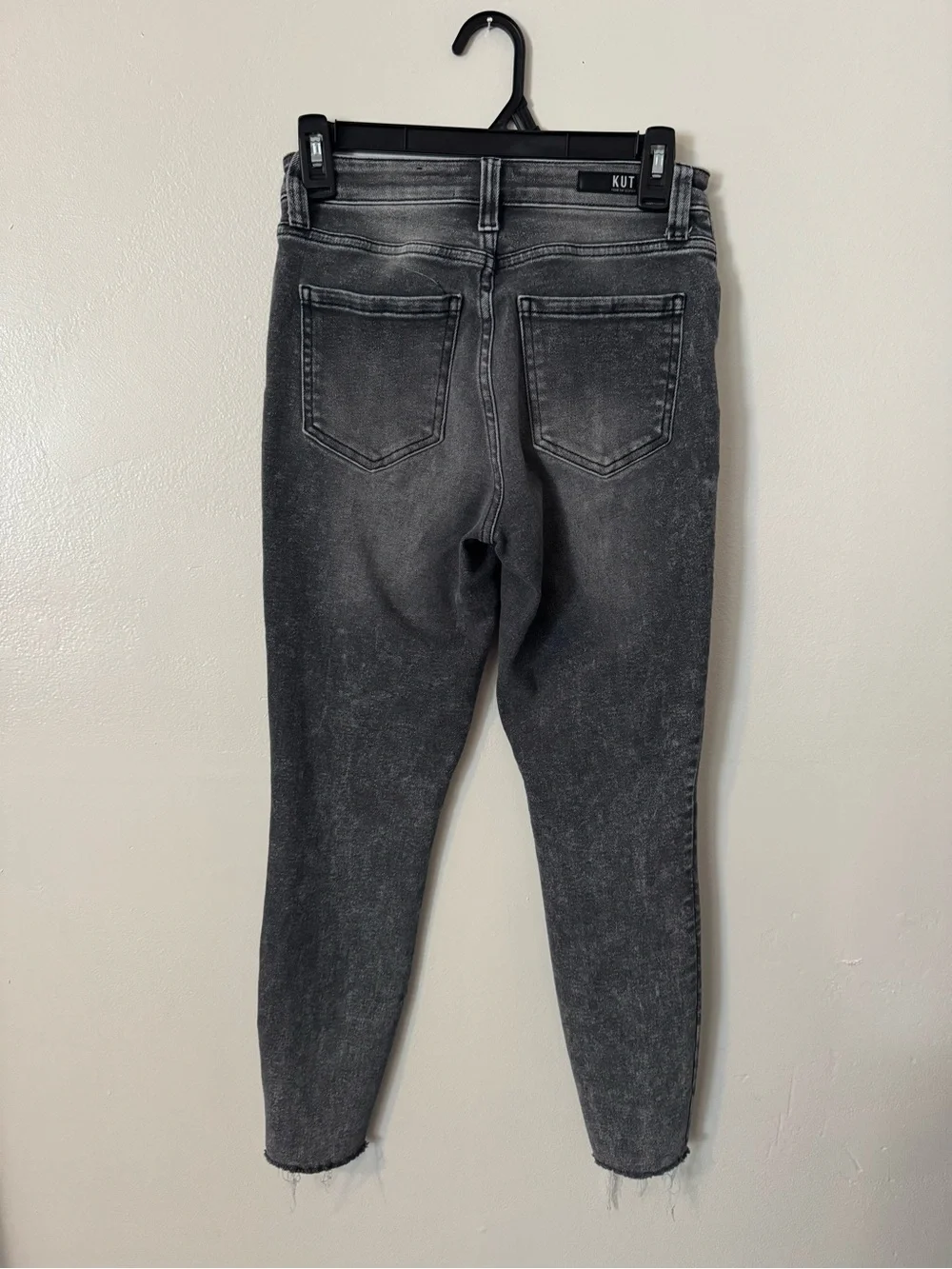 KUT From the Kloth Women’s Washed Gray Jeans 2